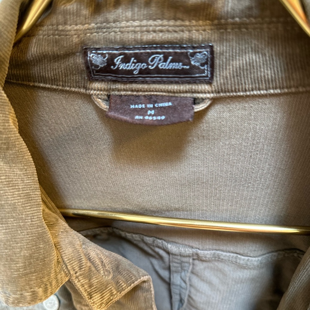 Indigo Palms Corduroy Jacket